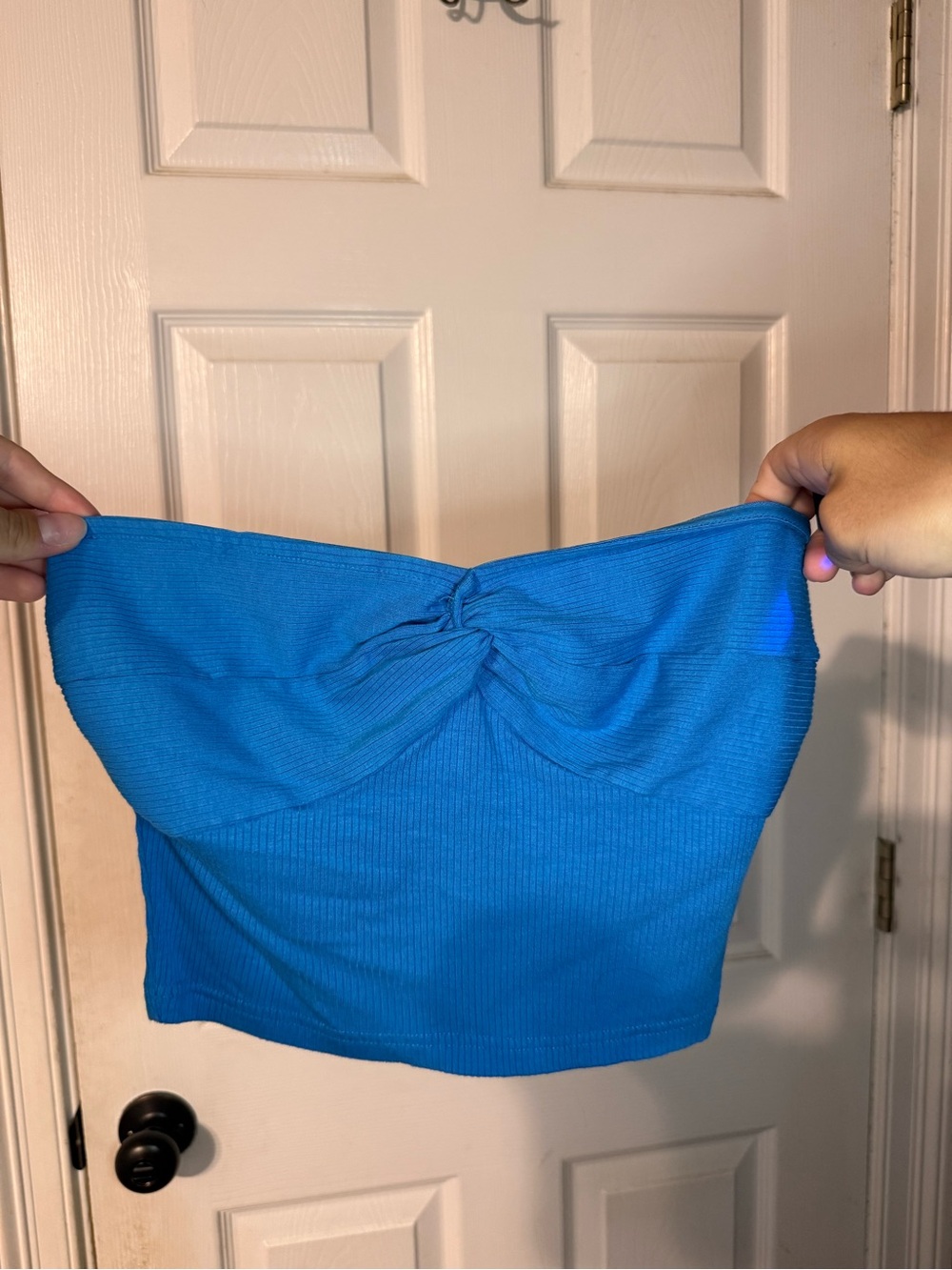 SHEIN blue tube top - medium